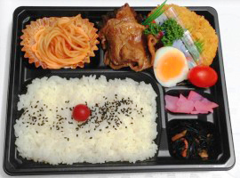 コロッケ&生姜焼き弁当